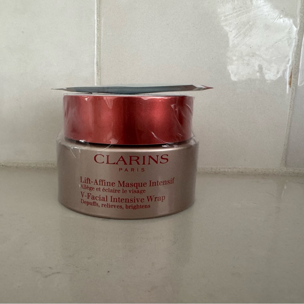Clarins V-Facial Intensive Wrap Mask Brand New Factory Sealed